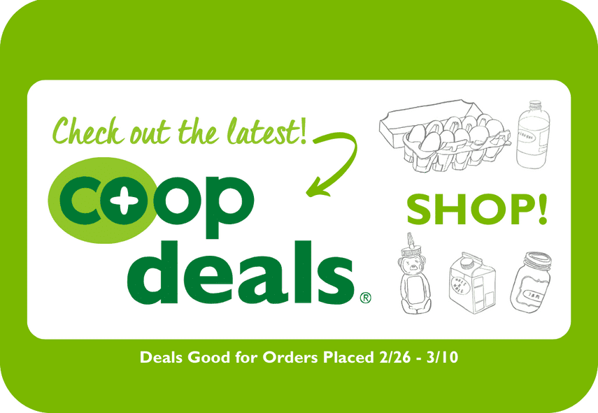 Click on this button to shop Co+op Deals