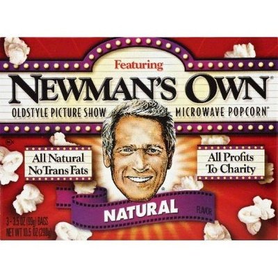 Newmans Mcrwv Pcorn Nat 12/3/3.5 OZ [UNFI #36343]