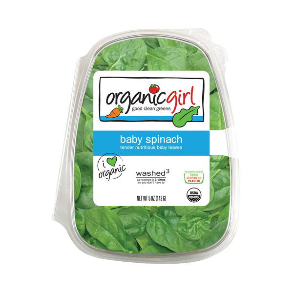 ORG.GIRL,BABY SPINACH ORG 6/5OZ [Charlies #040-05129]