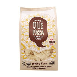 OG2 Que Pasa Tortilla Chips White Corn 12/11 OZ [UNFI #04762]