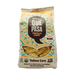OG2 Que Pasa Tortilla Chips Yellow Corn 12/11 OZ [UNFI #04761]