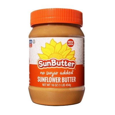 Sunbutter No Sugar Added Sunflwr Butter 6/16 OZ [UNFI #63385]