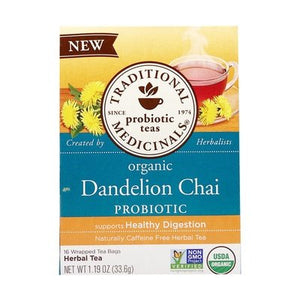 OG2 Trad Med Dandelion Chai Probiotic 6/16 BAG [UNFI #59030]