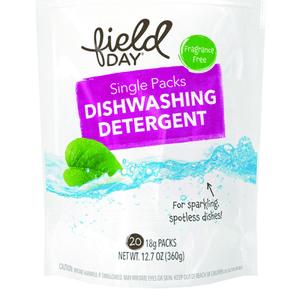 Field Day Single Pack Dishwashing Dtrgnt 8/20 CT [UNFI #04213] T