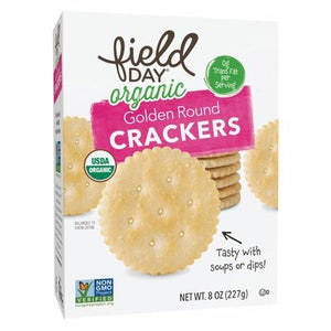 OG2 Field Day Crackers Golden Round 12/8 OZ [UNFI #60276]