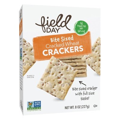 Field Day Crackers Stoneground Bite Sz 10/8 OZ [UNFI #60282]