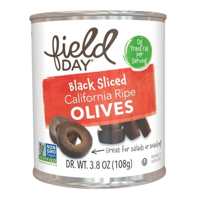 Field Day Olives Sliced 12/3.8 OZ [UNFI #05027]
