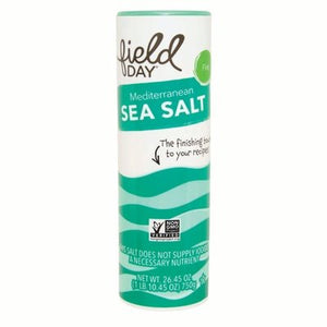 Field Day Mediterranean Sea Salt Fine 20/26.5 OZ [UNFI #30500]