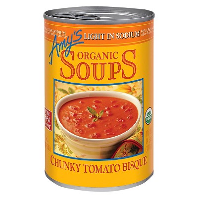  Provisions Co-op Wholesale  OG2 Amys Chunky Tomato Bisque Ls 12/14.5 OZ [UNFI #23714] #