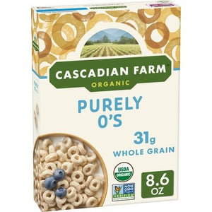  Provisions Co-op Wholesale  OG2 Cascadian Farm Purely Os Cereal 12/8.6 OZ [UNFI #58220] #