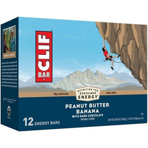  Provisions Co-op Wholesale  OG3 Clif Bar Pnt Bttr Banana Dark Choco 12/2.4 OZ [UNFI #71897] #