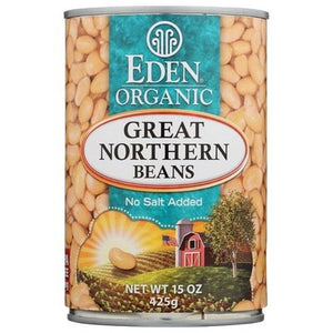  Provisions Co-op Wholesale  OG2 Eden Foods Great Northern Beans 12/15 OZ [UNFI #08607] #