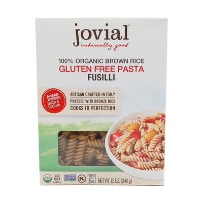  Provisions Co-op Wholesale  OG1 Jovial Brown Rice Fusilli Gf 12/12 OZ [UNFI #31209] #