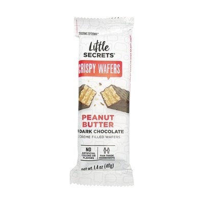  Provisions Co-op Wholesale  Little Secrets Dark Choco Peanut Butter 12/1.4 OZ [UNFI #20017] #