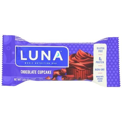  Provisions Co-op Wholesale  OG3 Clif Luna Bar Chocolate Cupcake 15/1.69 OZ [UNFI #44049] #