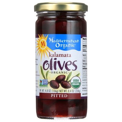  Provisions Co-op Wholesale  OG2 Med Kalamata Olives Pitted 12/8.4 OZ [UNFI #20677] #