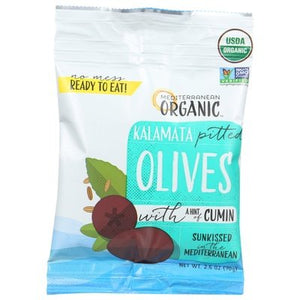  Provisions Co-op Wholesale  OG2 Med Kalmata Olives W/cumin 12/2.5 OZ [UNFI #21436] #