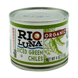  Provisions Co-op Wholesale  OG2 Rio Luna Oganic Diced Green Chiles 12/4 OZ [UNFI #81513] #