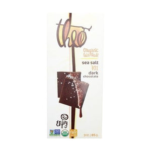  Provisions Co-op Wholesale  OG2 Theo Chocolate 70% Sea Salt Dark Choc 12/3 OZ [UNFI #64481] #